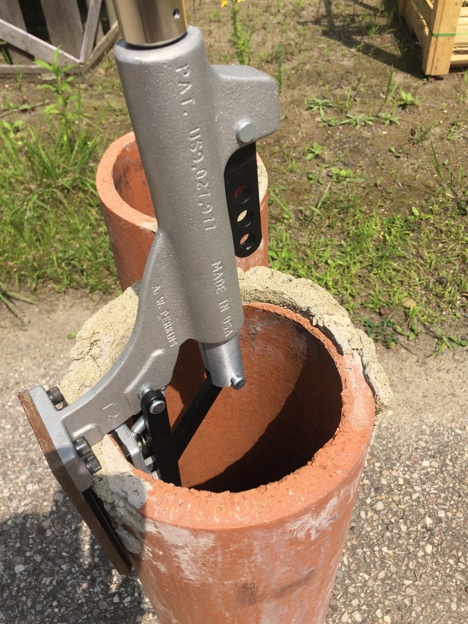 Mini-T Small PterodacTILE Flue Tile Remover/Setter w/ButtonLok connector